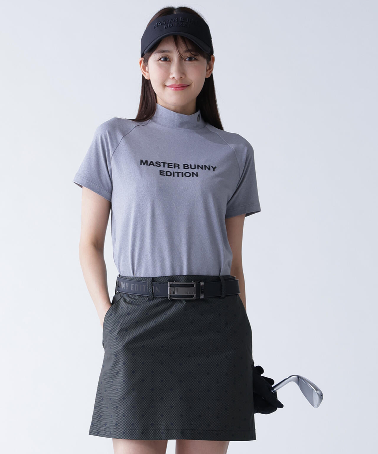 ブリスターストレッチ半袖ハイネックカットソー | MASTER BUNNY