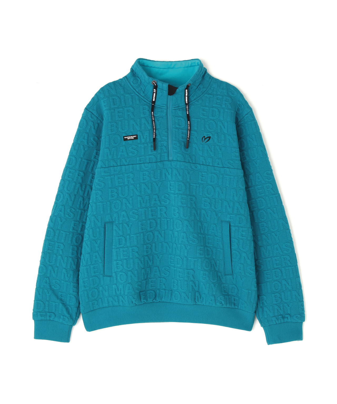 ロゴキルトジャガードハーフジップアップ | MASTER BUNNY EDITION