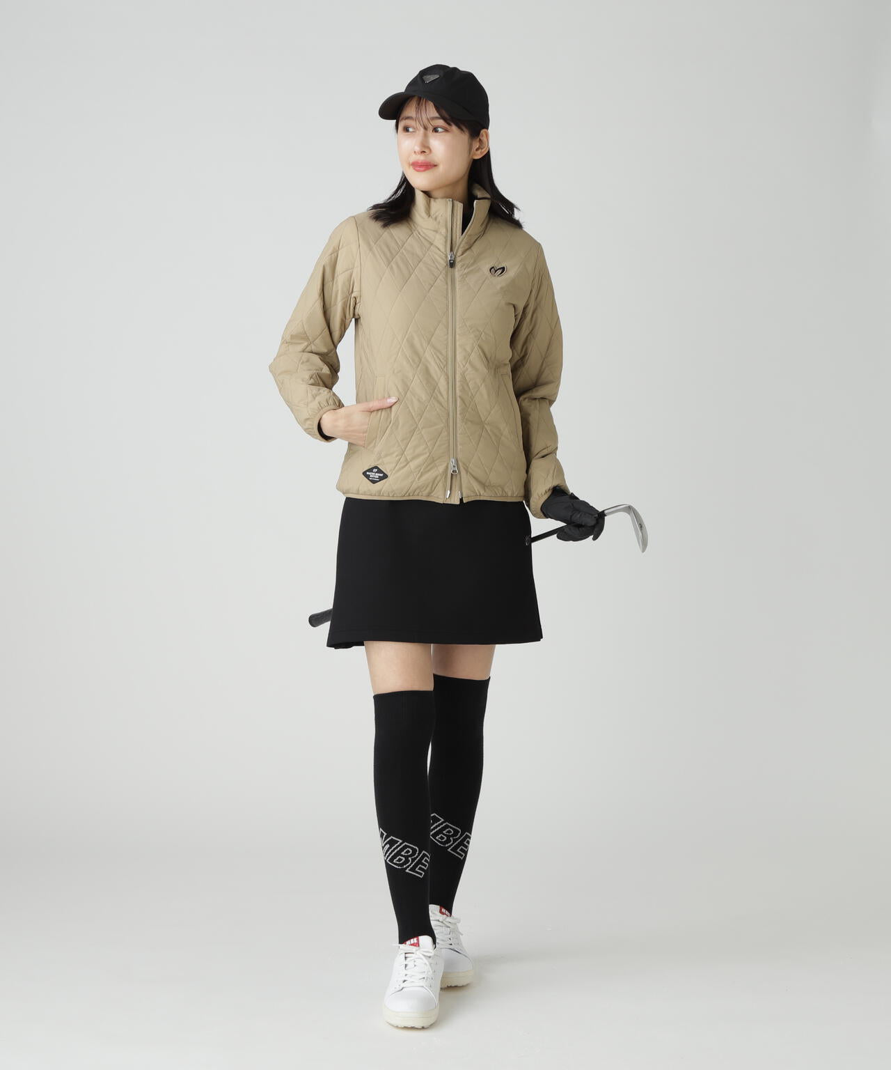 ナイロンタフタ中綿ジップアップブルゾン | MASTER BUNNY EDITION