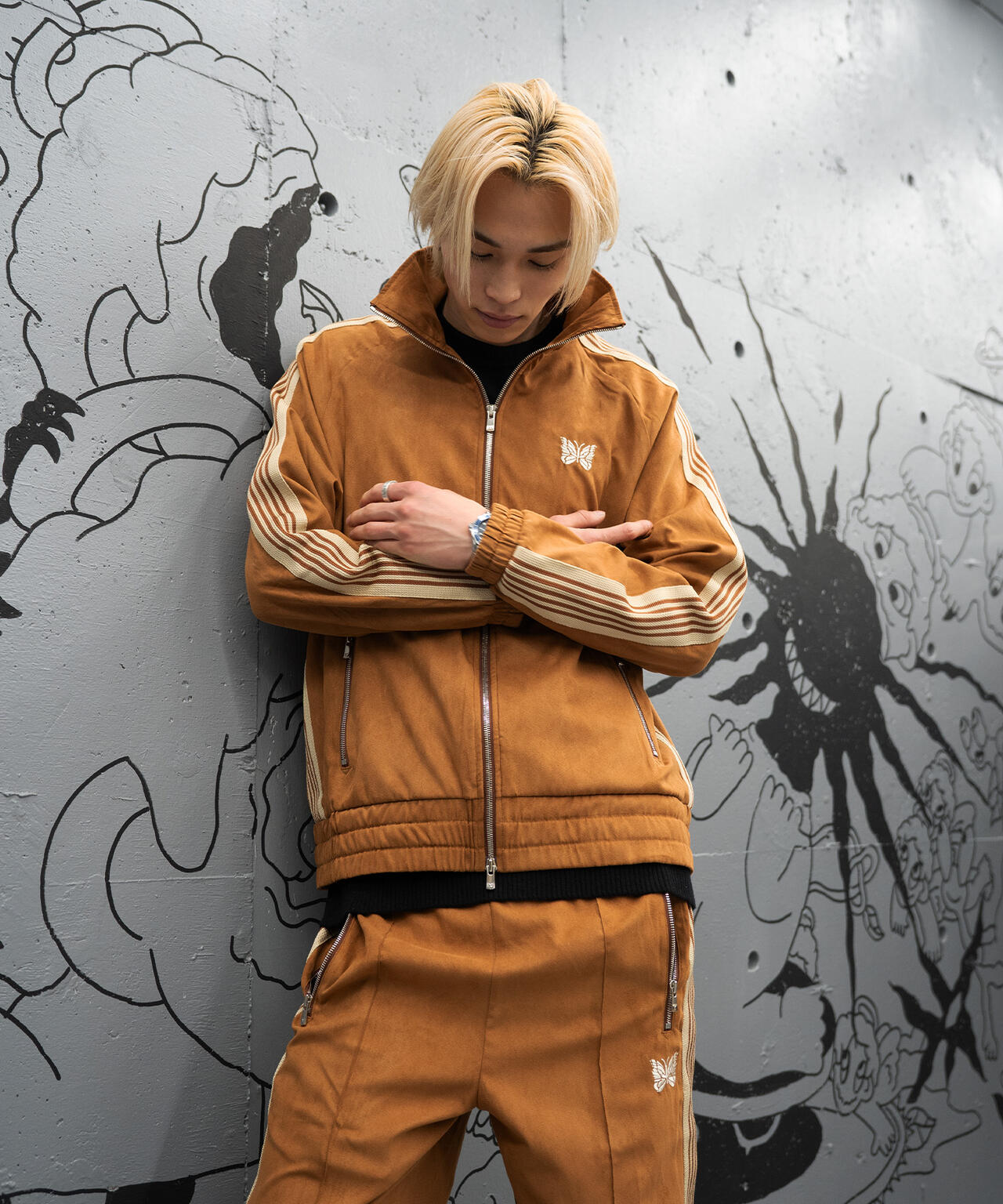 NEEDLES/ニードルズ/【LHP EXCLUSIVE】TRACK JACKET - SYNTHETIC SUEDE