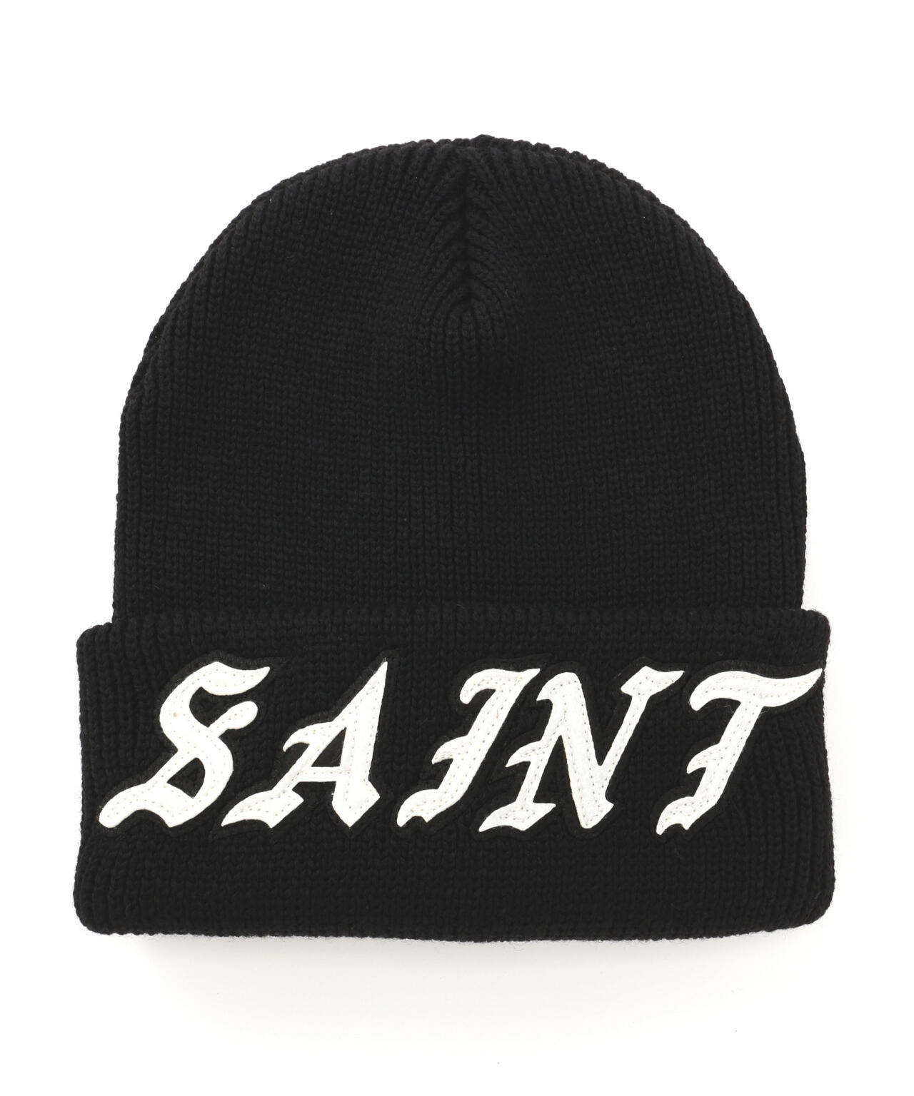 SAINT MICHAEL/セントマイケル/KNIT CAP/SAINT/BLACK | ROYAL FLASH