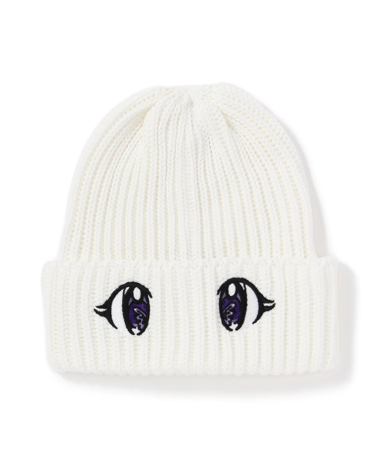 Needles × Kae Tanaka/ニードルズ×カエタナカ Watch Cap - KT Eyes Emb