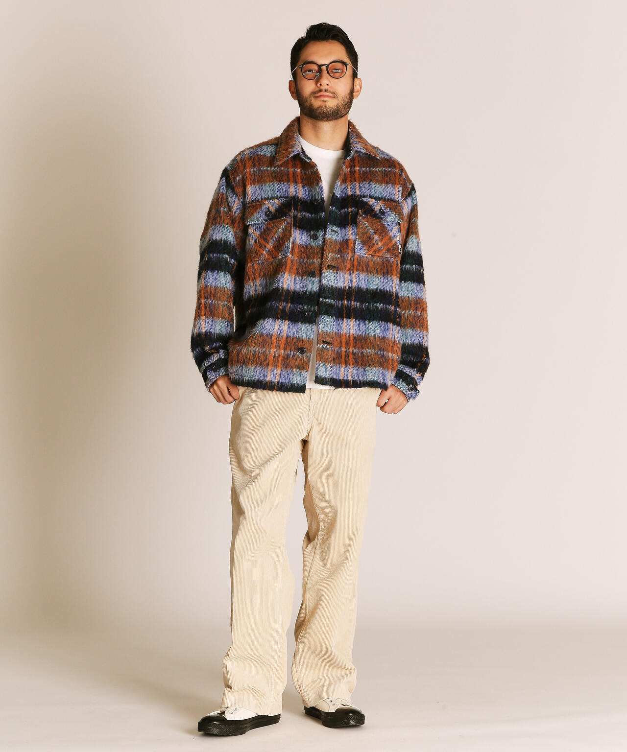 SHAGGY PLAID SHIRT/シャギー プレイドシャツ | Schott（ショット