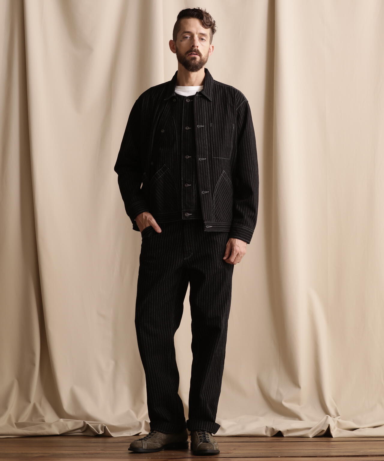 OLD HICKORY DENIM PANTS/オールドヒッコリー デニムパンツ | Schott