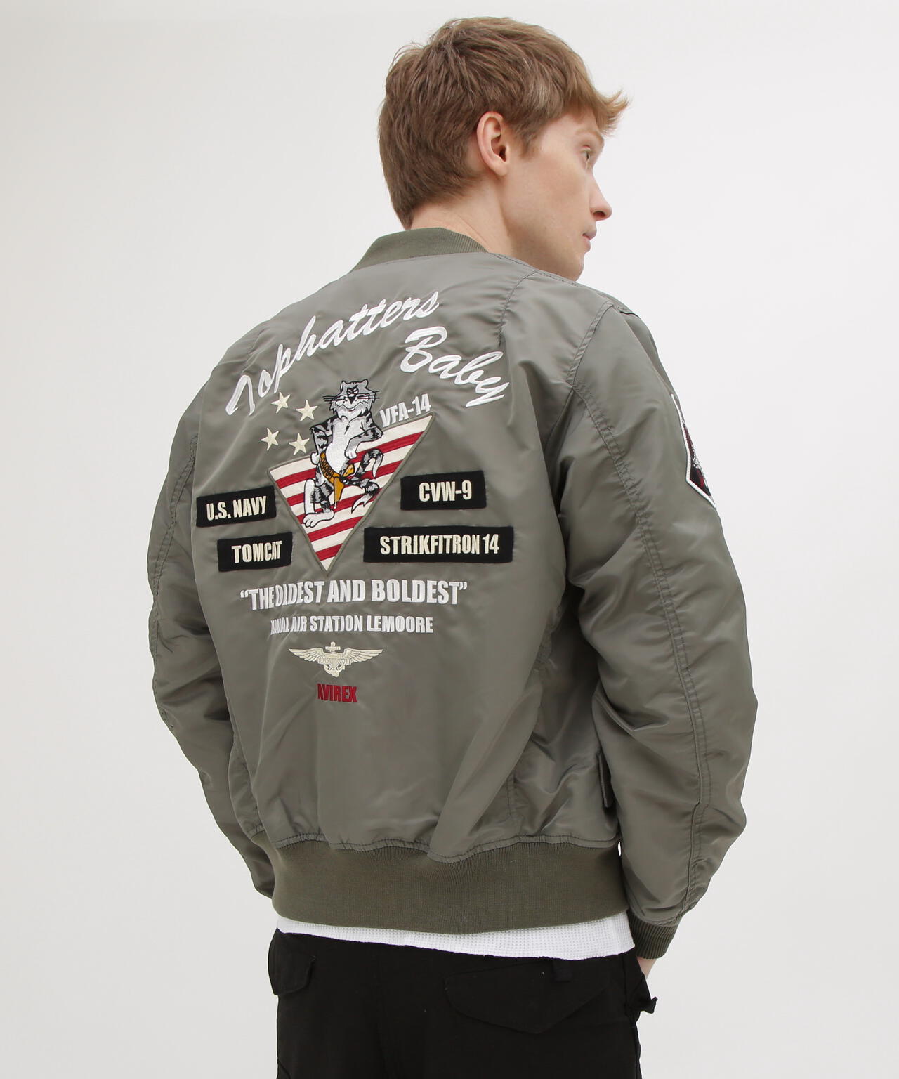 WEB&DEPOT限定》LIGHT MA-1 TOPHATTERS | AVIREX（アヴィレックス