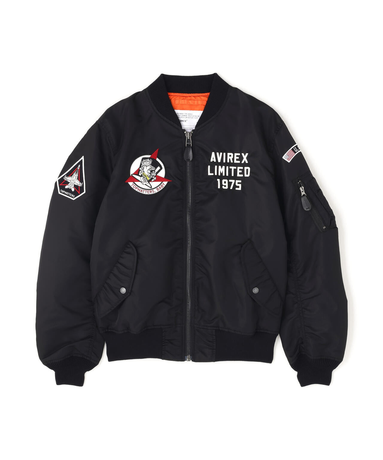 WEB&DEPOT限定》LIGHT MA-1 TOPHATTERS | AVIREX（アヴィレックス