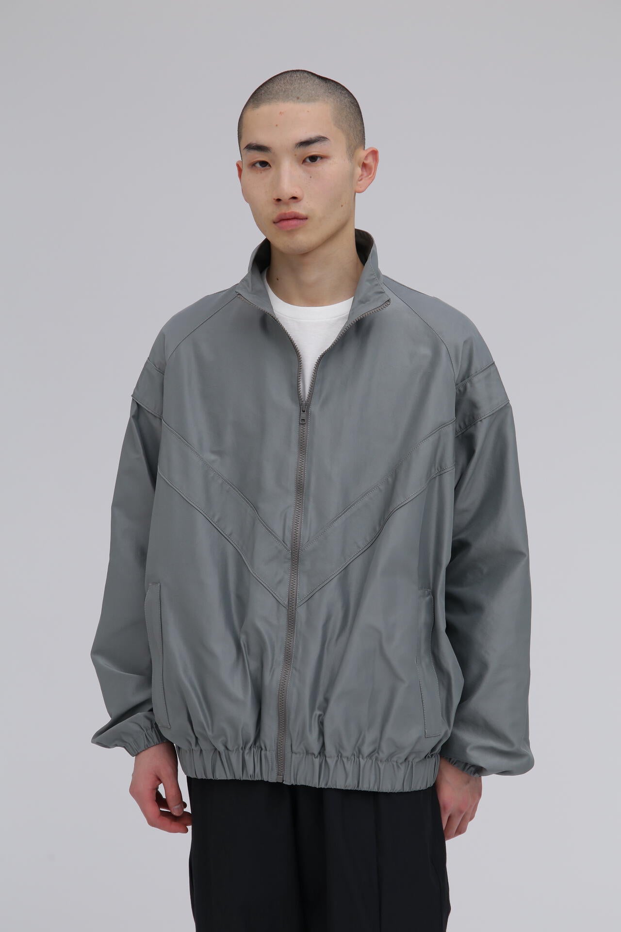 SEVEN BY SEVEN / TRAINING BLOUSON- Silk / Nylon - | THE LIBRARY