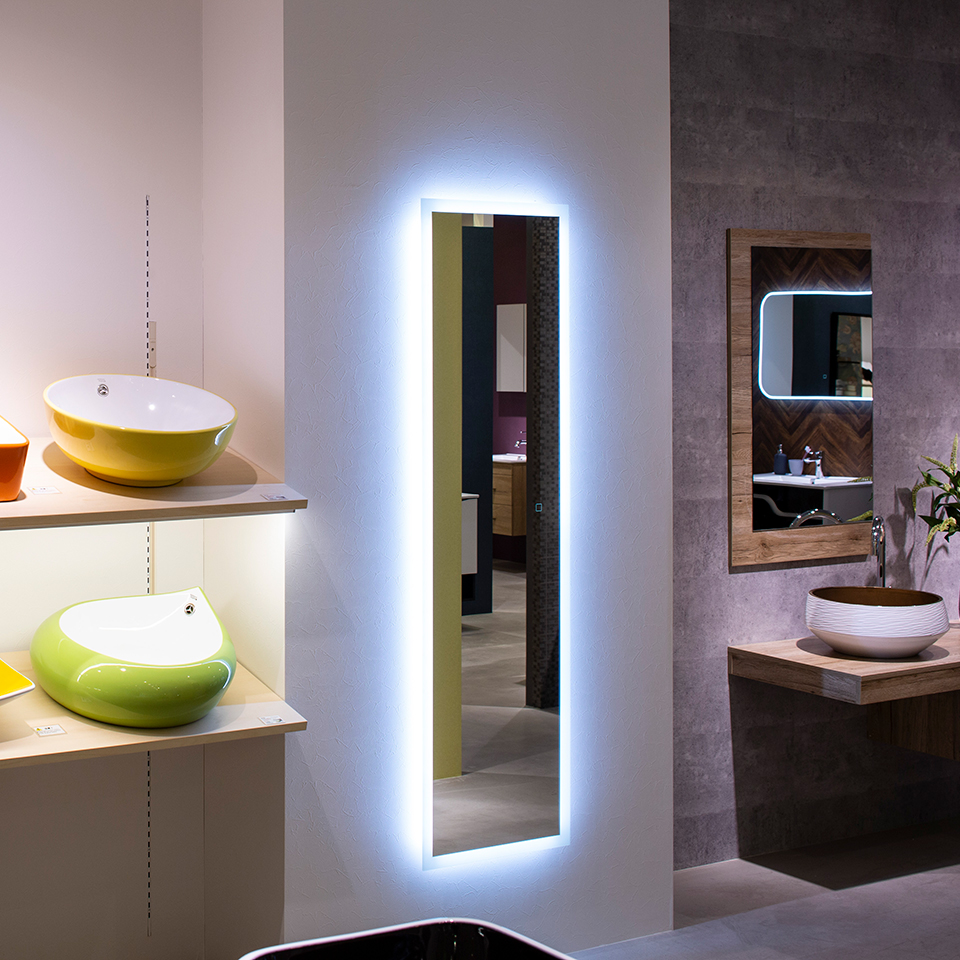 LEDミラーの紹介|おしゃれな洗面ボウル通販サイト mizunohana(水の花)