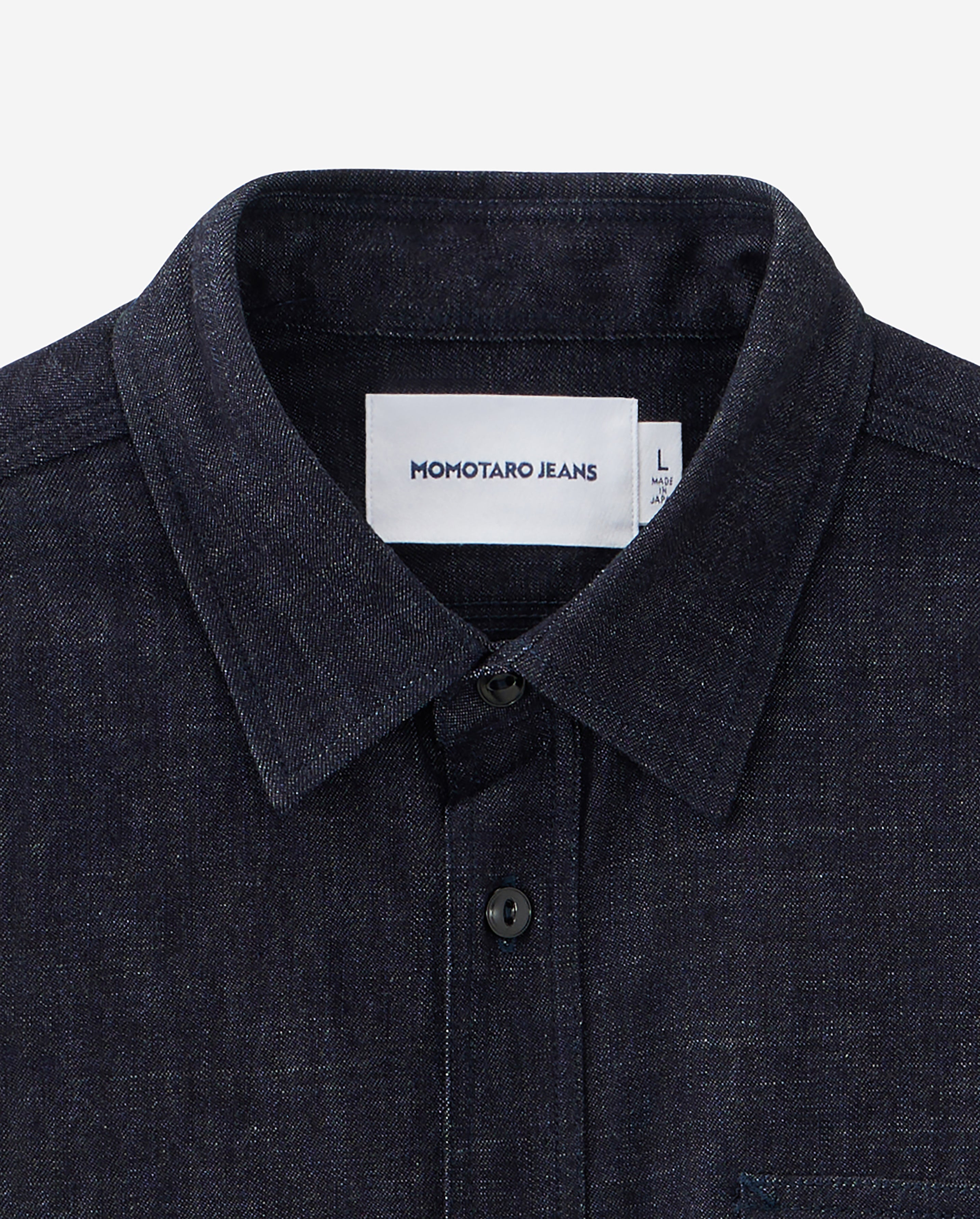 TRIPLE STITCH L/S DENIM SHIRT – MOMOTARO JEANS