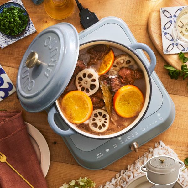 ブルーノ BRUNO 鋳物ホーローポット | キッチン雑貨・ホーロー鍋