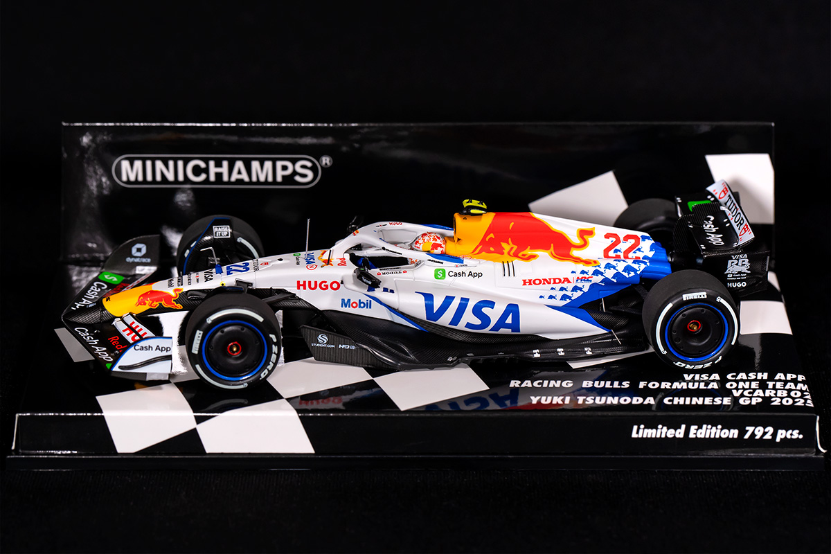 MINICHAMPS Yuki Tsunoda 2025 中国GP 限定792台 MINICHAMPS RB
