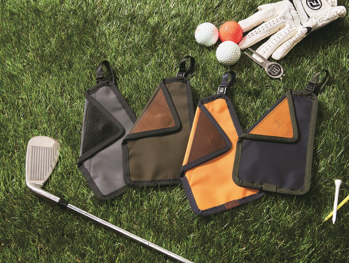 ゴルファー垂涎のポーチ】パンツのポケットを防水・防汚できちゃう