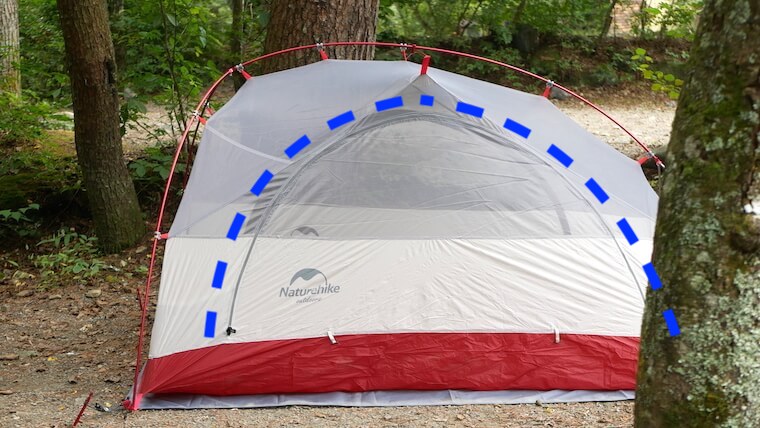 ネイチャーハイク2人用テント「スターリバー」をレビュー！これぞ