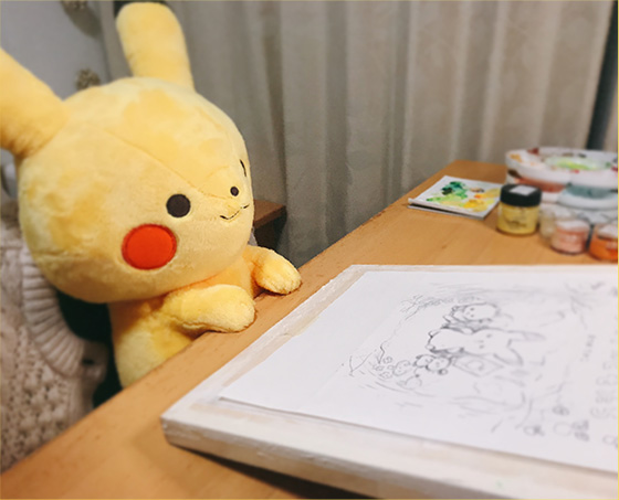 モンポケえほんシリーズ＞ピカチュウとはじめてのともだち