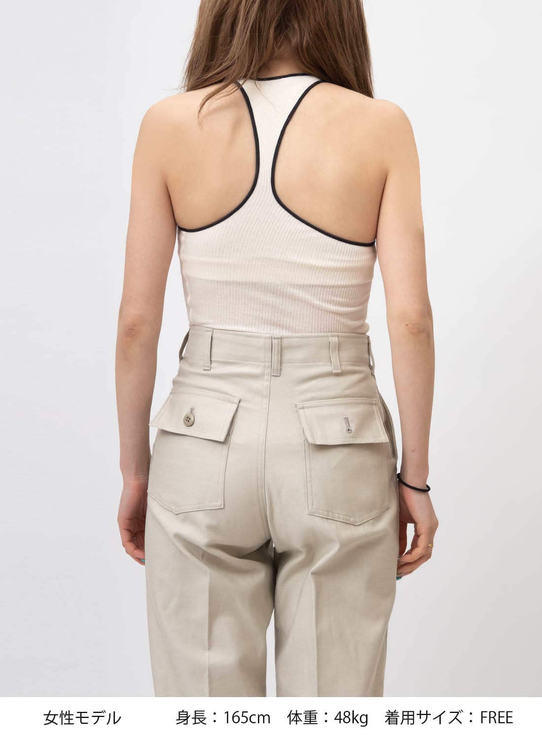 未使用】BLACKBIRD Mesh Tanktop BEIGE サイズ1 未使用】BLACKBIRD