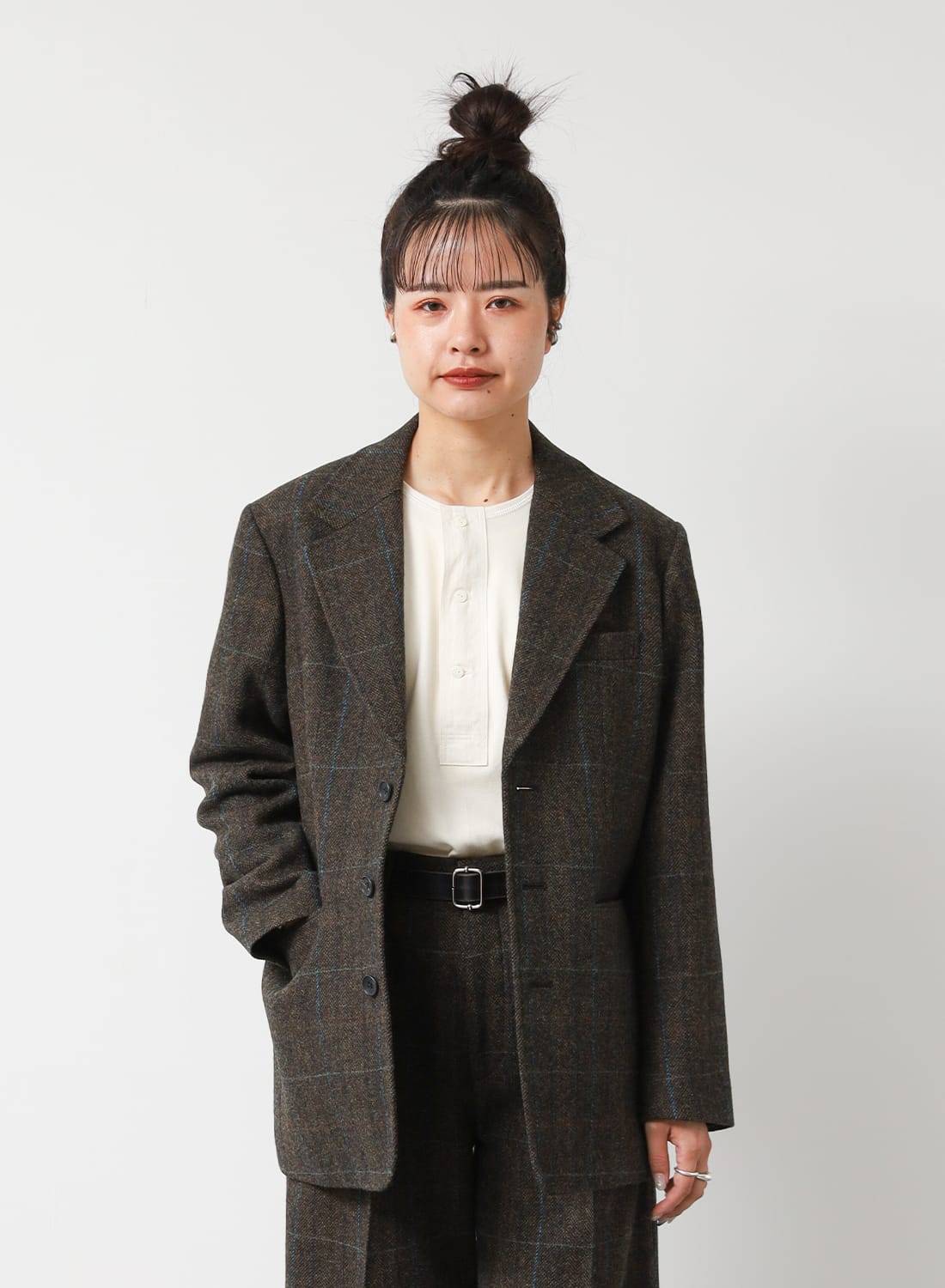 WOOL SINGLE BREASTED JACKET|ウール シングル ブレスト ジャケット