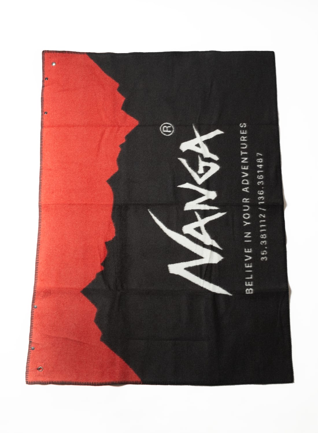 FLAME RESISTANT LOGO BLANKET|NANGA/フレーム レジスタント ロゴ