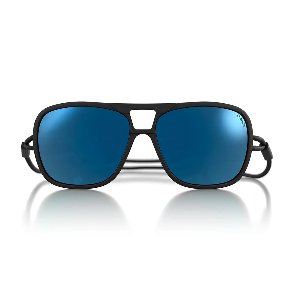 OMBRAZ LEGGERO Armless Sunglasses CHARCOAL BLUE LENS / オンブラズ