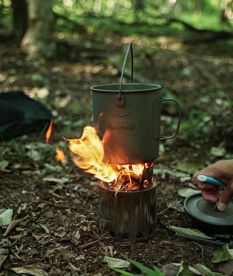 Bushbuddy / Original Stove With Titanium Pot