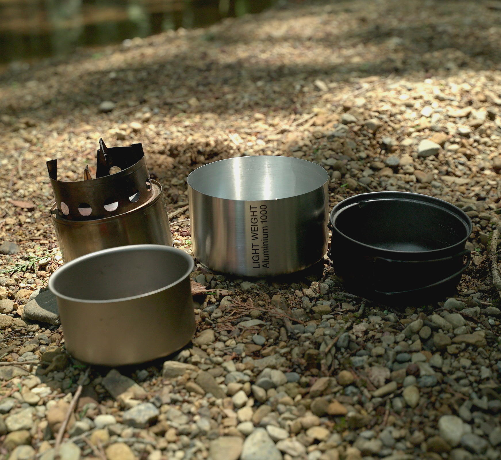 バーベキュー・調理用品 UNHALFDRAWING LIGHTWEIGHT ALUMINIUM 1000