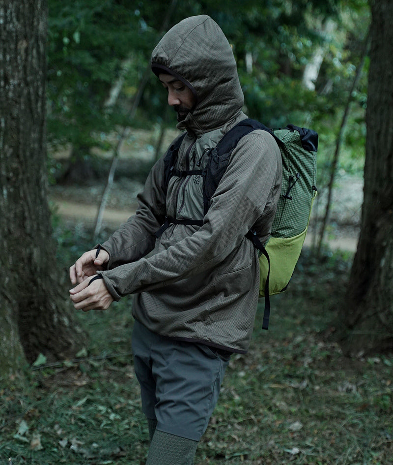 STATIC ADRIFT HALF ZIP HOODY / スタティック アドリフトハーフジップ