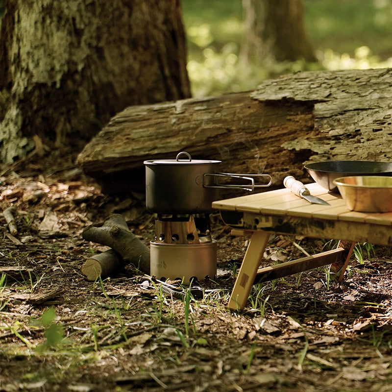 Bushbuddy / Mini Camp Stove & Mini Pot Set