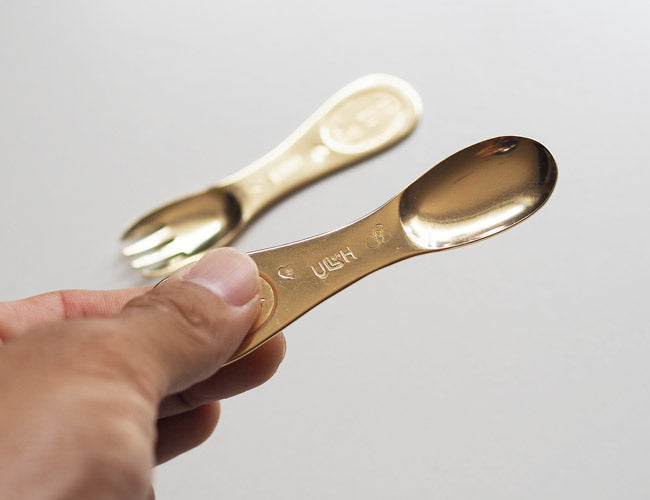 Lue × ULTRAHEAVY DessertSpoon & Fork