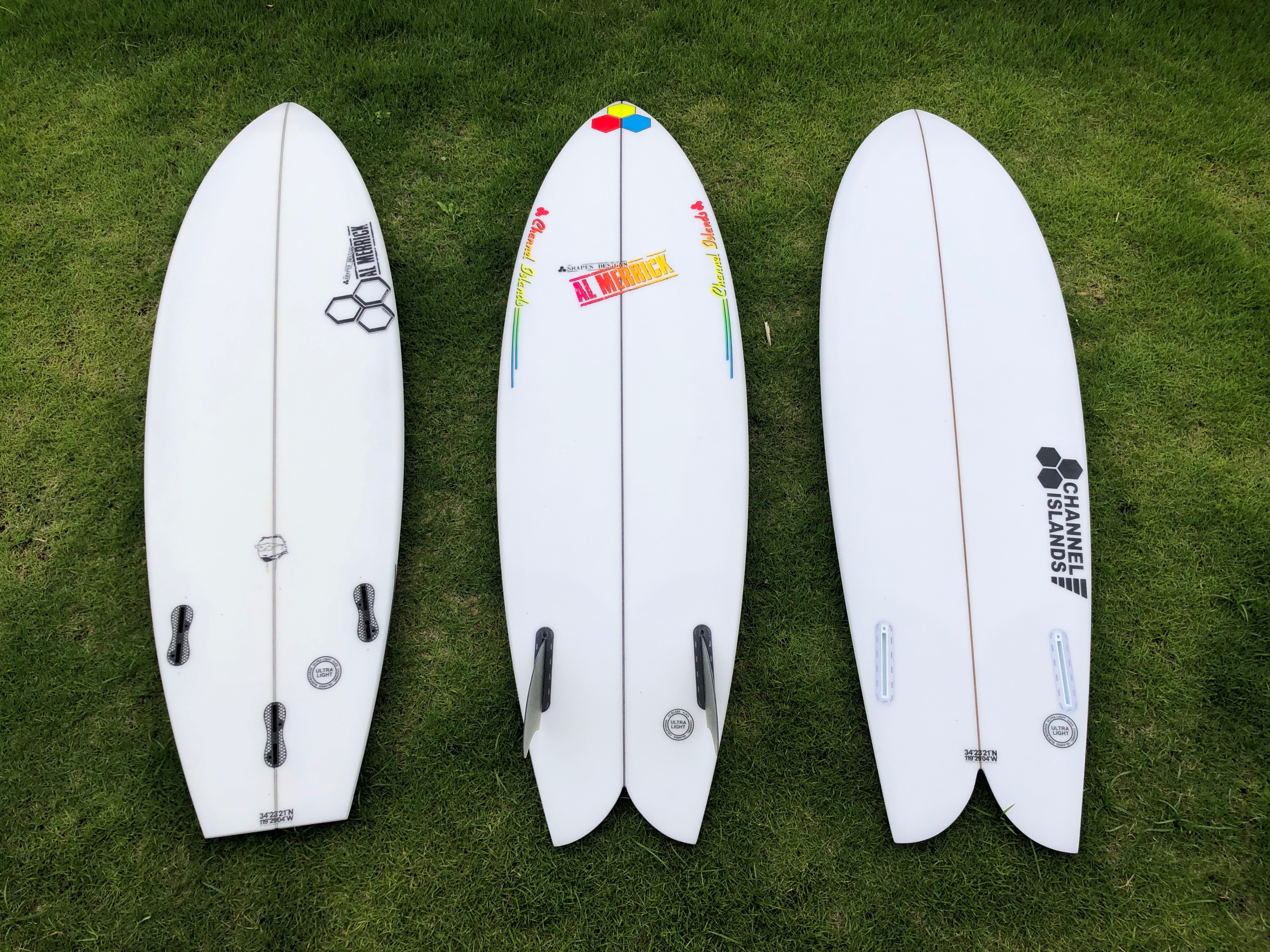 AL MERRICK キールフィン サーフボードフィン 2枚セット FCS 26 FCS2