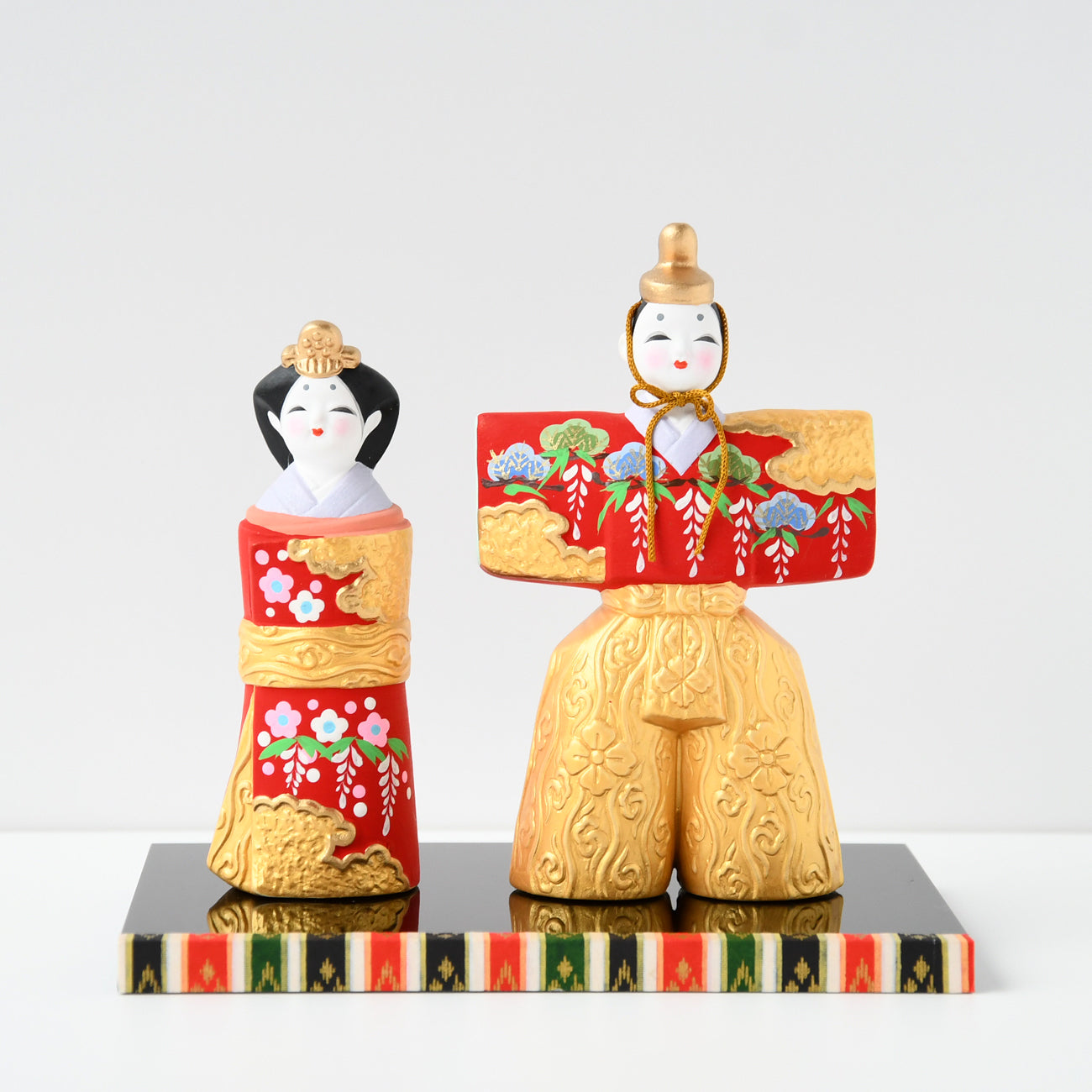 京陶人形 京雅 極彩 立雛 / 土田人形 | 京都の伝統工芸品の通販サイト