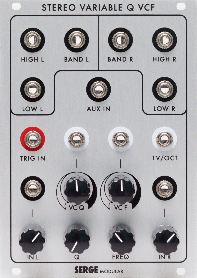 Random*Source Serge Stereo Variable Resonance Filter - Eurorack