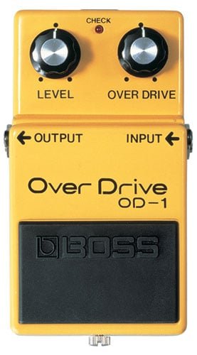 Boss OD-1 Overdrive - Pedal on ModularGrid