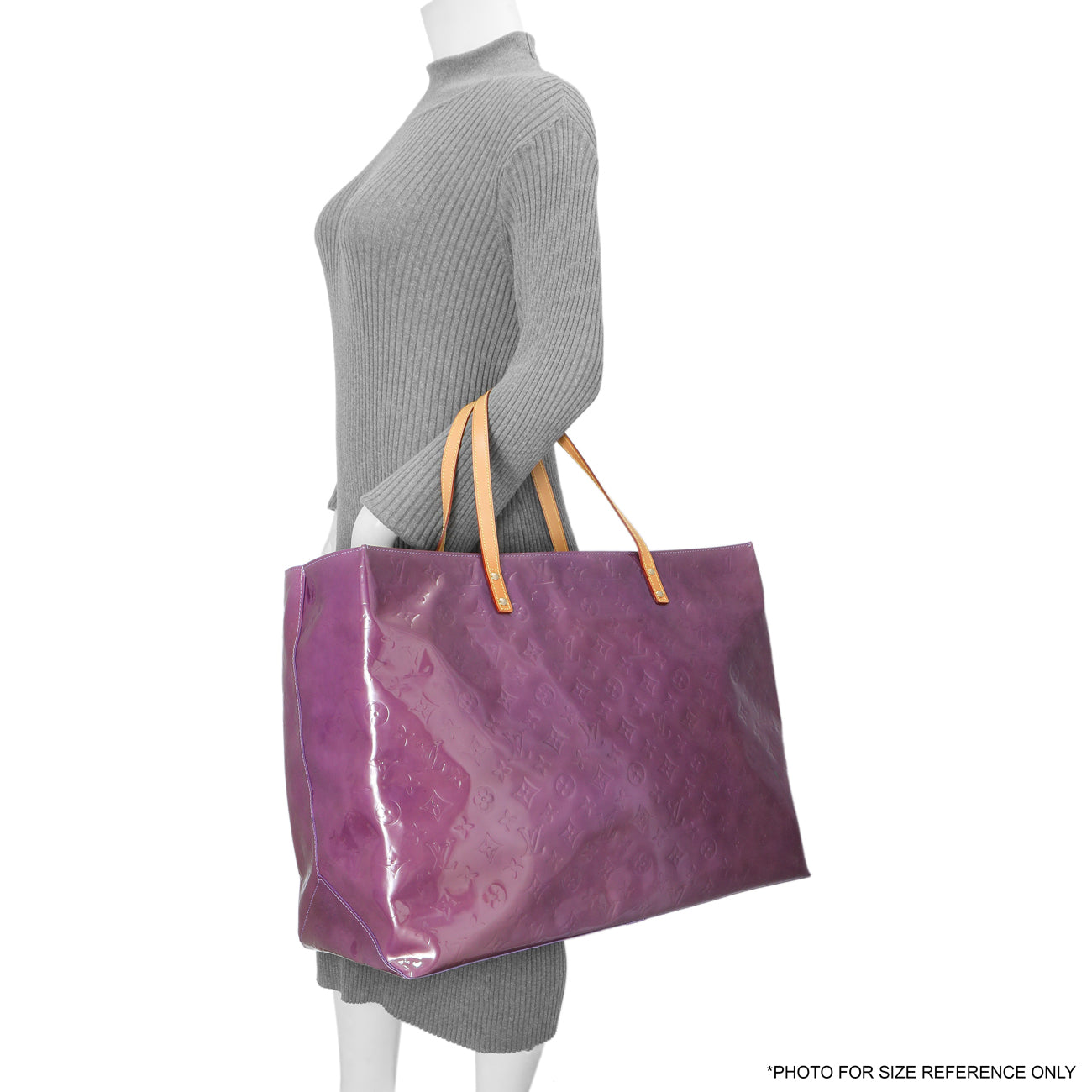 Louis Vuitton Purple Vernis Reade GM – Modaselle