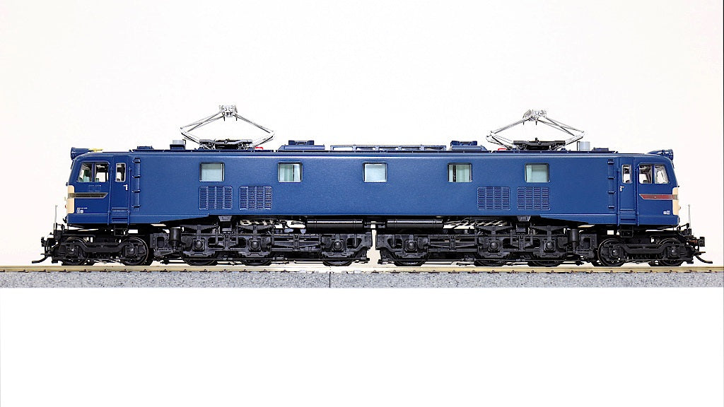 天賞堂 [72024] EF58形電気機関車 大窓 青/クリーム P型 ビニロック