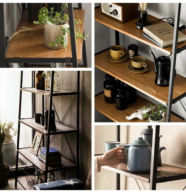 5段オープンラック ヴィンテージタイプ｜モダンデコ公式｜インテリア