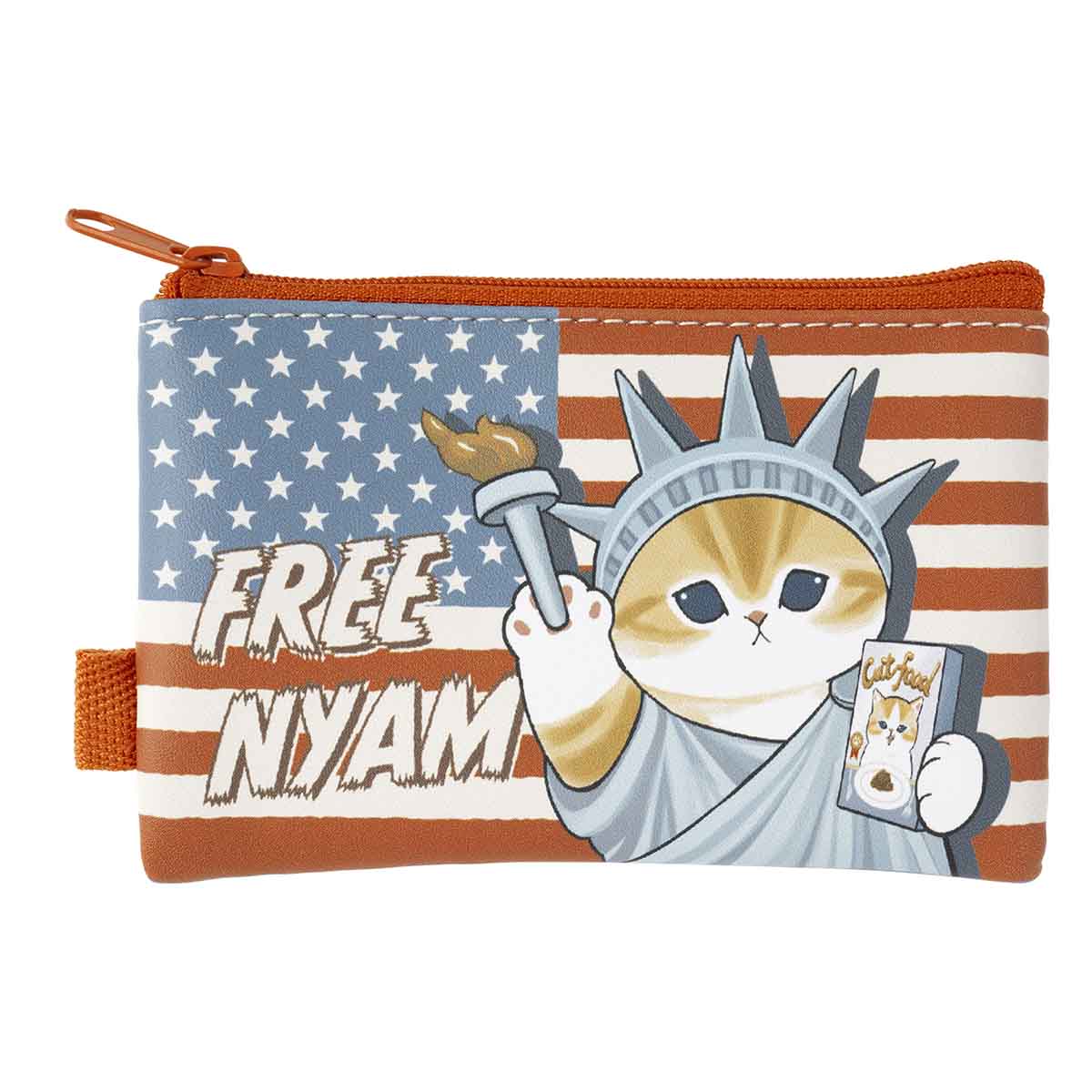 mofusand もふもふジャーニー 2個セットスクエアポーチ(アメリカン