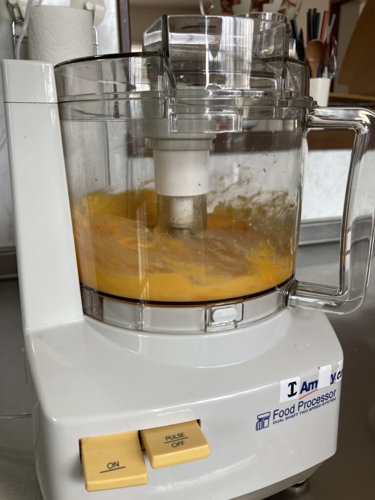 Amwayフードプロセッサーレビュー】みじん切り5秒スポンジケーキ10