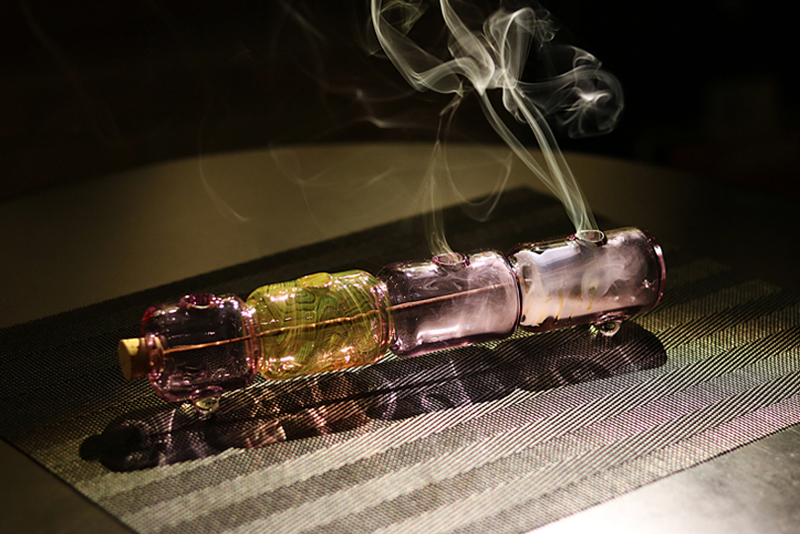 J45様send up センドアップ インセンスバーナー お香 耐熱グラス