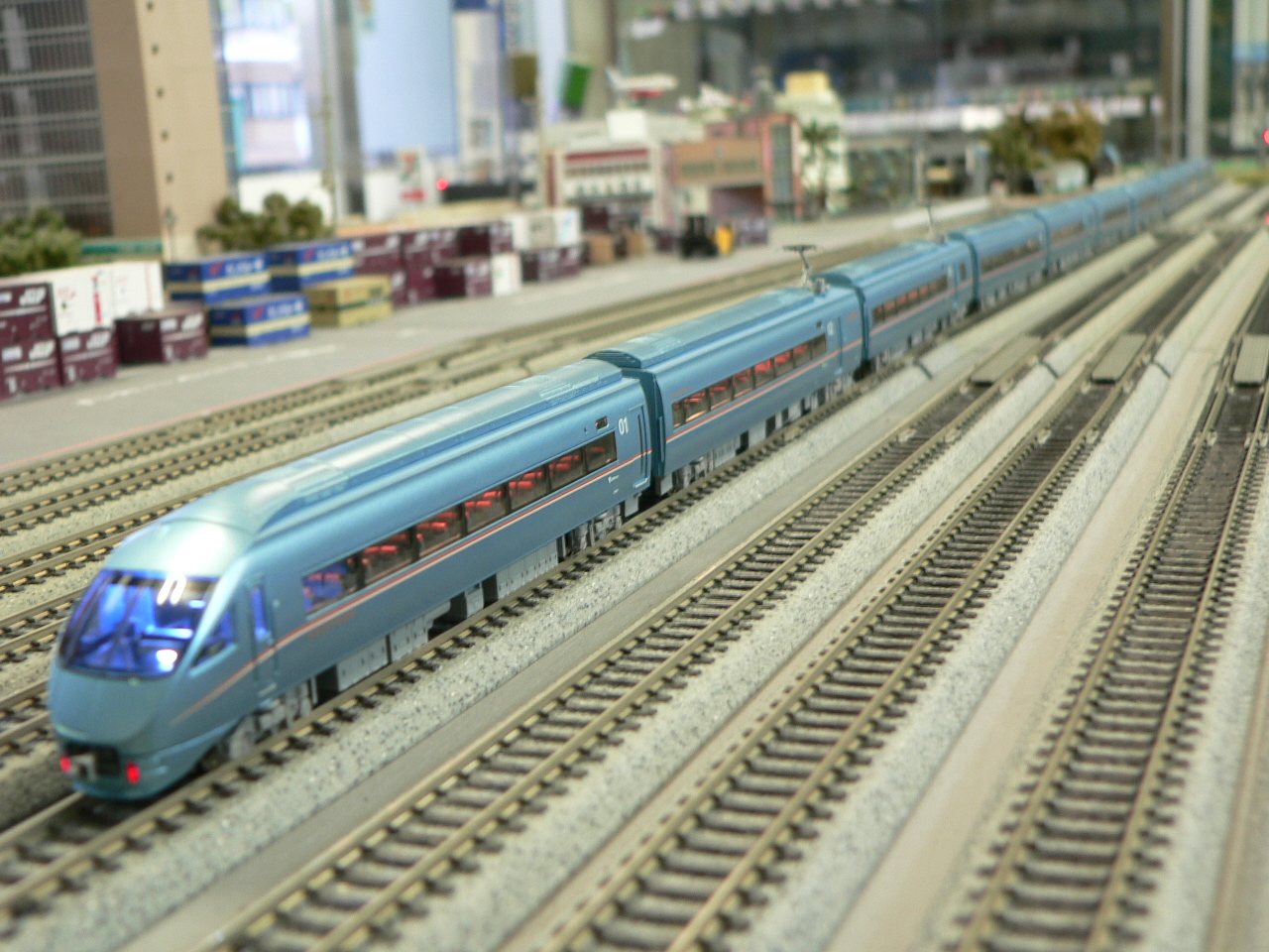 マイクロエース 小田急60000形MSE 10両 1両ライト不灯 マイクロエース