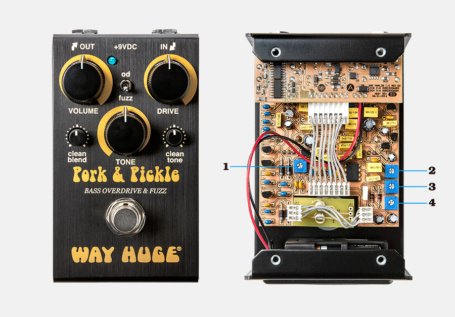WAY HUGE® SMALLS™ PORK & PICKLE™ OVERDRIVE & FUZZ | WM91