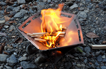 Tschum（チャン）のファイヤーボールローインパクト（ドイツ製の焚き火