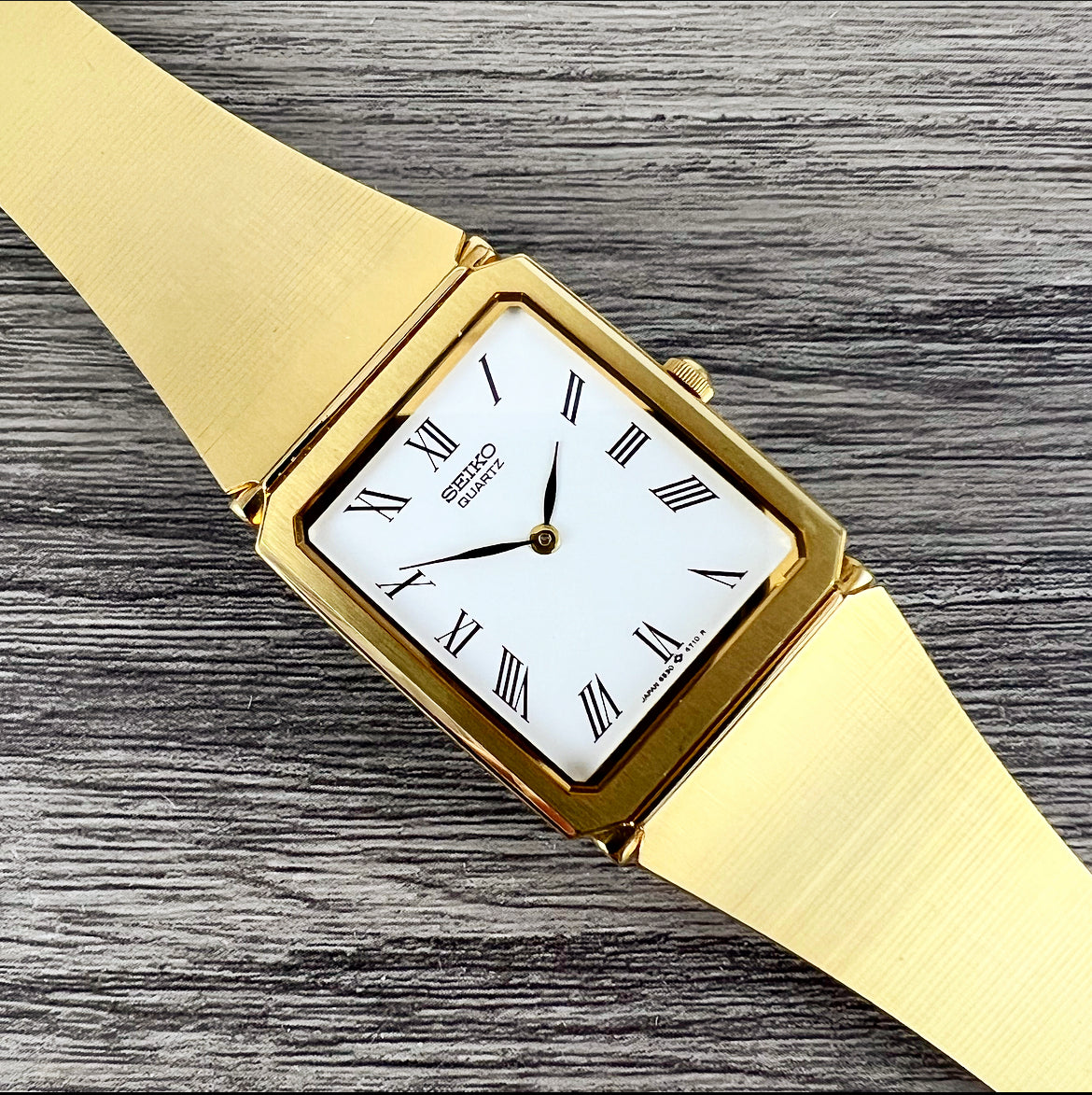 1986 Seiko 'Tank' 6530-5840 Quartz – Mornington Watches