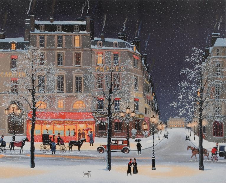 ミッシェル・ドラクロワがシルクスクリーンの版画で制作したインテリア