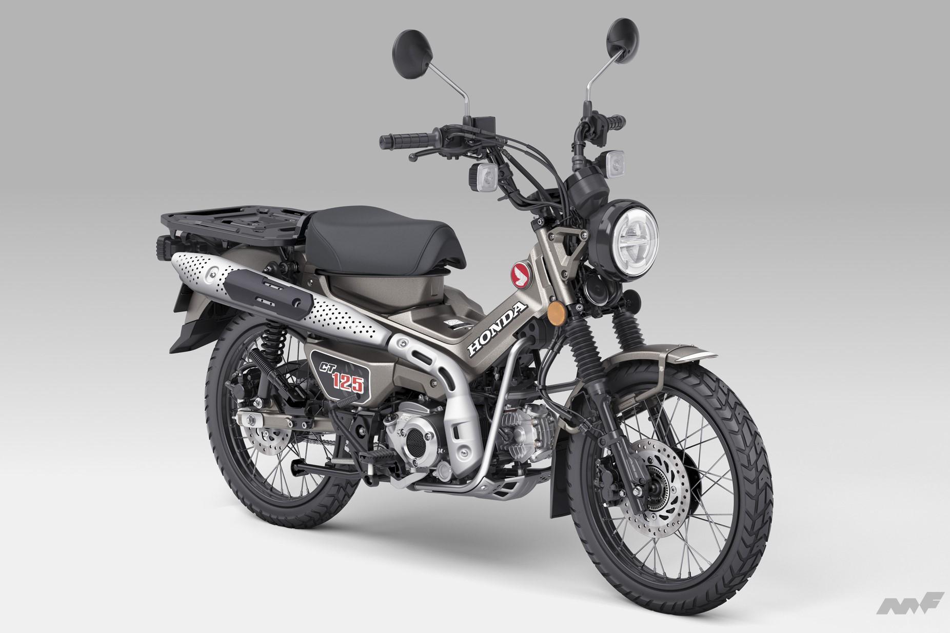 ホンダロゴ入りボックス】CT125ハンターカブの新作純正アクセサリーが