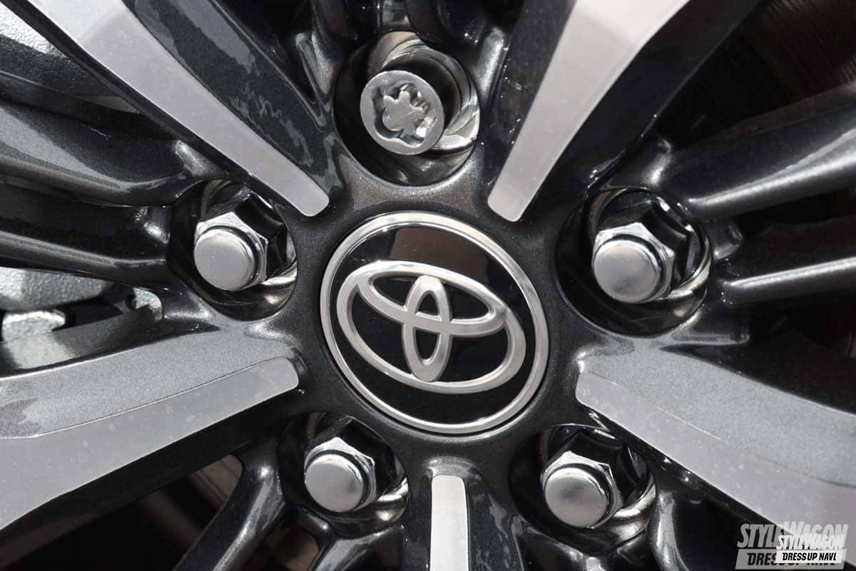 純正だって守りたい！」トヨタ純正アルミホイールに対応。専用ロック