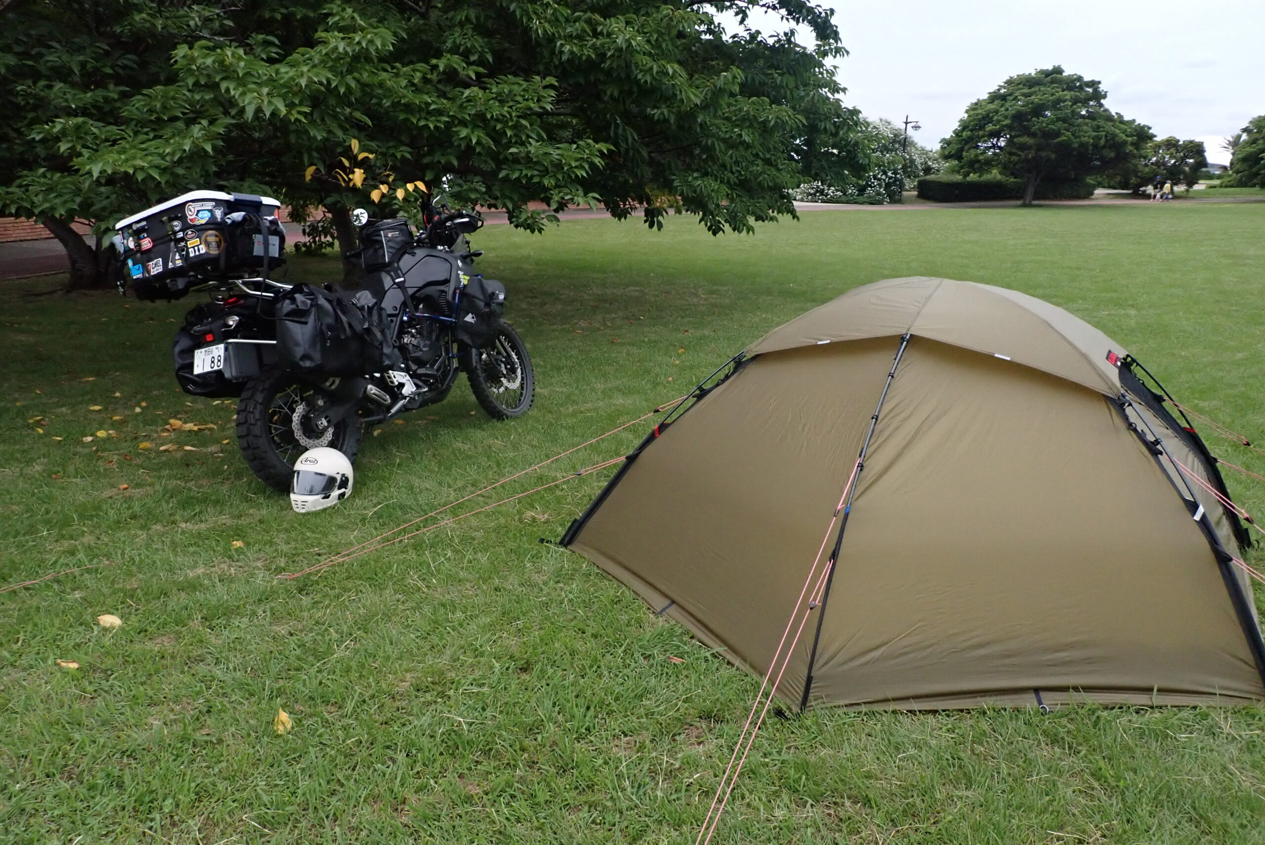 ヒルバーグ タープ5】タープはキャンツーに必要？Hilleberg Tarp5 UL