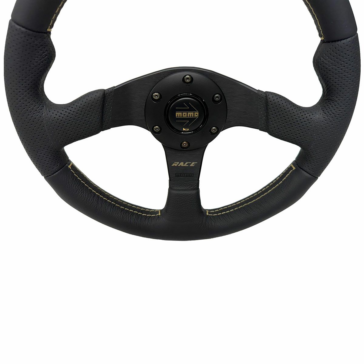 MINI モトリタ ステアリング ブラック ボス付き モチーフ付き【中古】