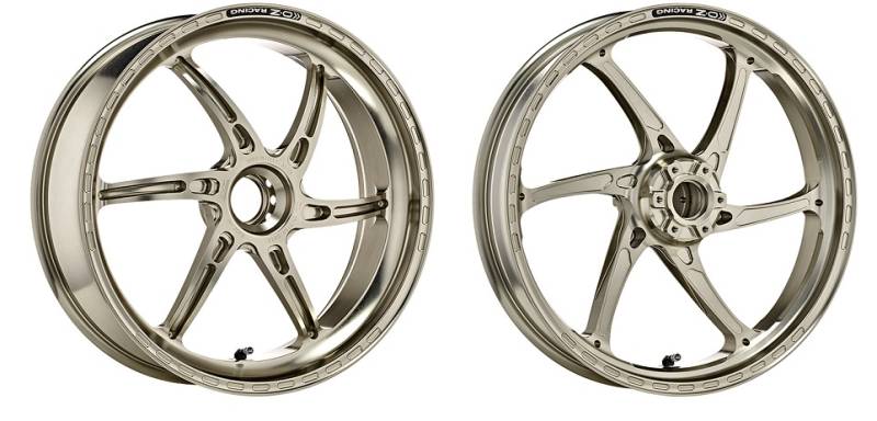 OZ Motorbike GASS RS-A Forged Aluminum Wheel Set: Ducati 748-916