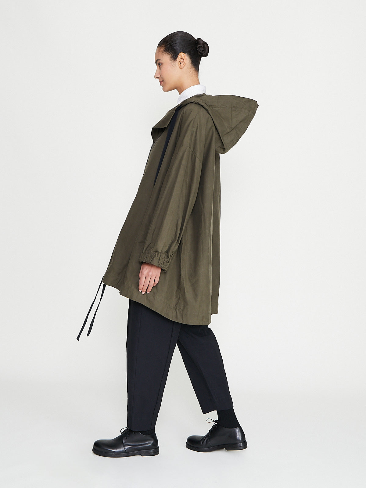 Toogood - The Explorer Coat in Wax Cotton Heath – Mouki Mou
