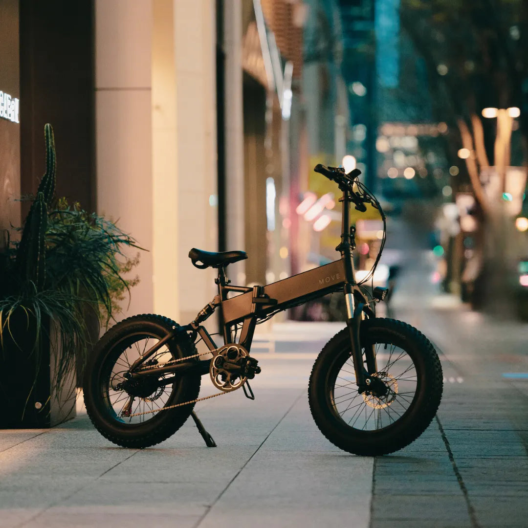 MOVE XS｜次世代ファットタイヤ型E-bike｜折りたたみ電動アシスト