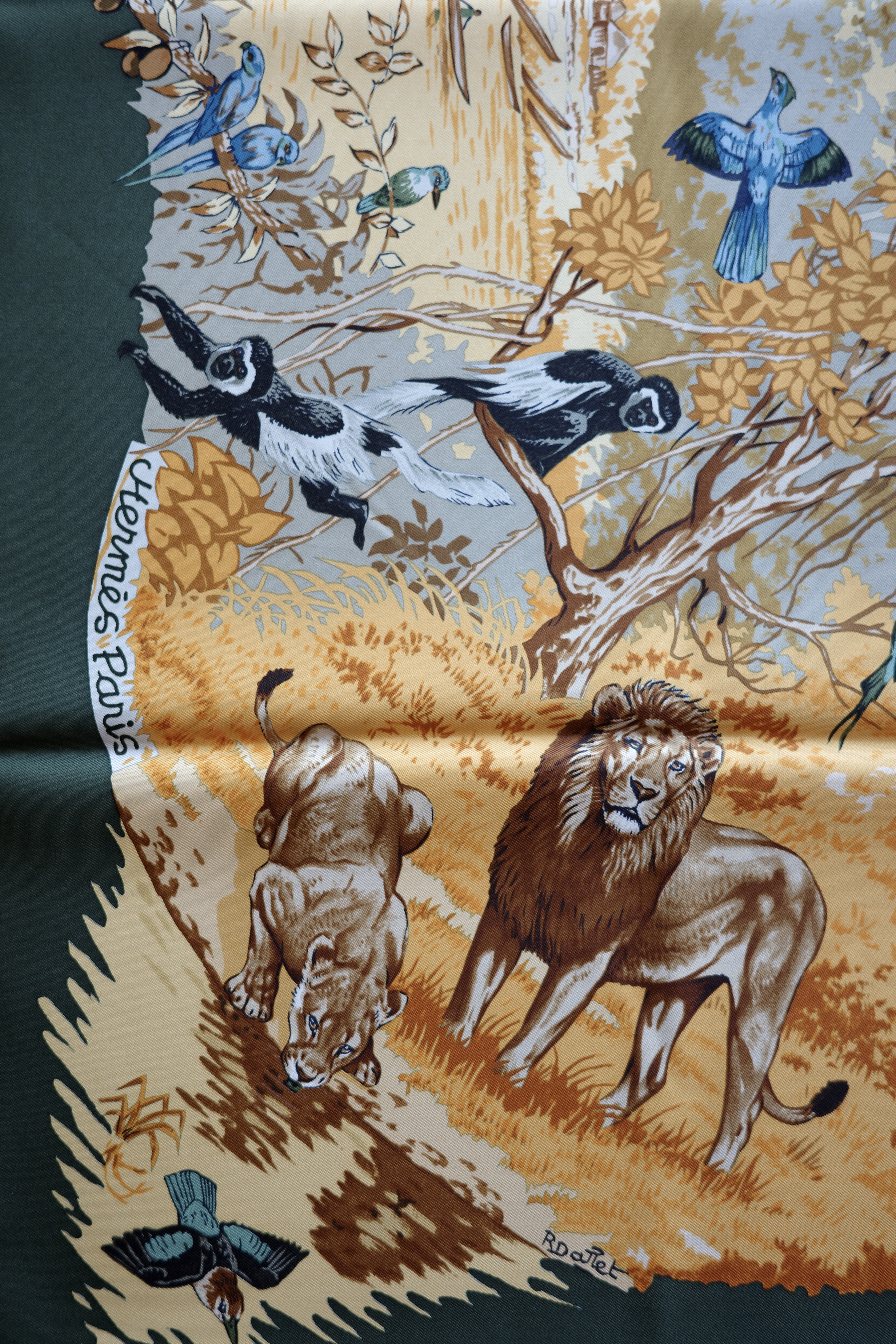 HERMÈS カレ 90 ”​​africa” スカーフ - mozme